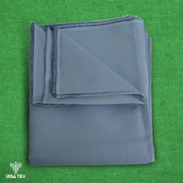 Suave Silver Cotton Front